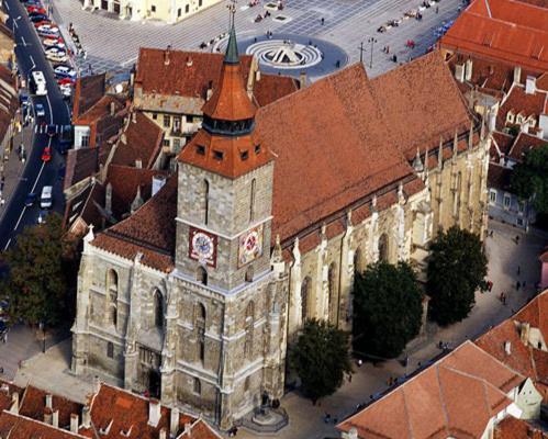 Old Town Studio Lägenhet Braşov Exteriör bild