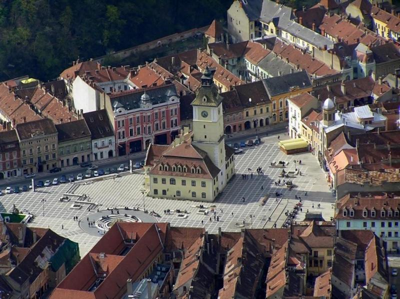 Old Town Studio Lägenhet Braşov Exteriör bild